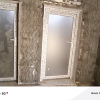 معمل الشمري للالمنيوم يقدم أبواب PVC  بكافة أشكاله والألوان ويقدم أبوا...