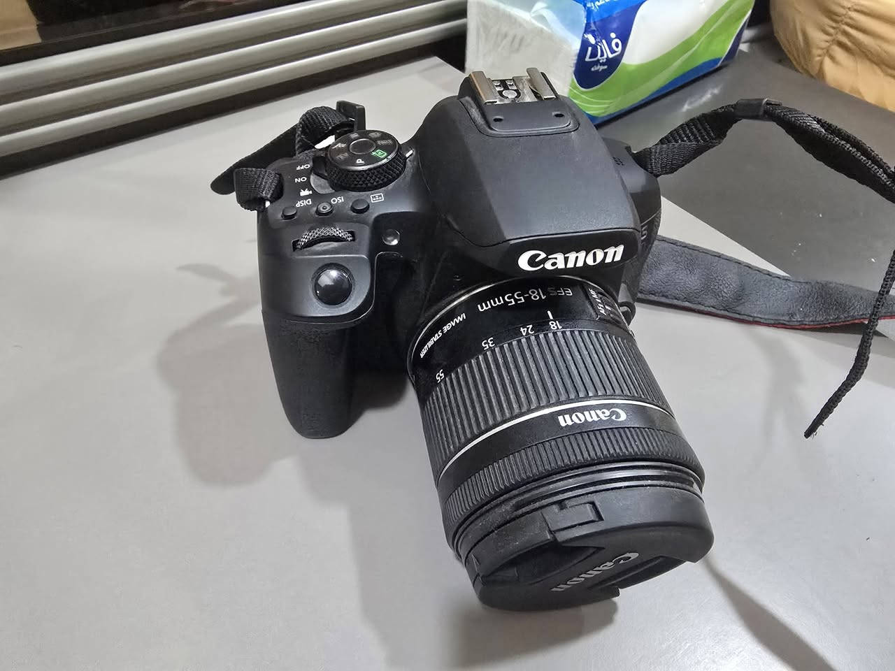 للبيع كانون 

Canon

850 D 

الملحقات 

بطاريه 
شاحنه 
حزام كتف 
جنطه
عدسة 55.18 اوتو فوكس 
شاشه لمس 
واي فاي 

الملحقات كامله نظافة 100% مستخدمه شي قليل

للاستفسار اكثر السعر خاص او الاتصال ع ***********
