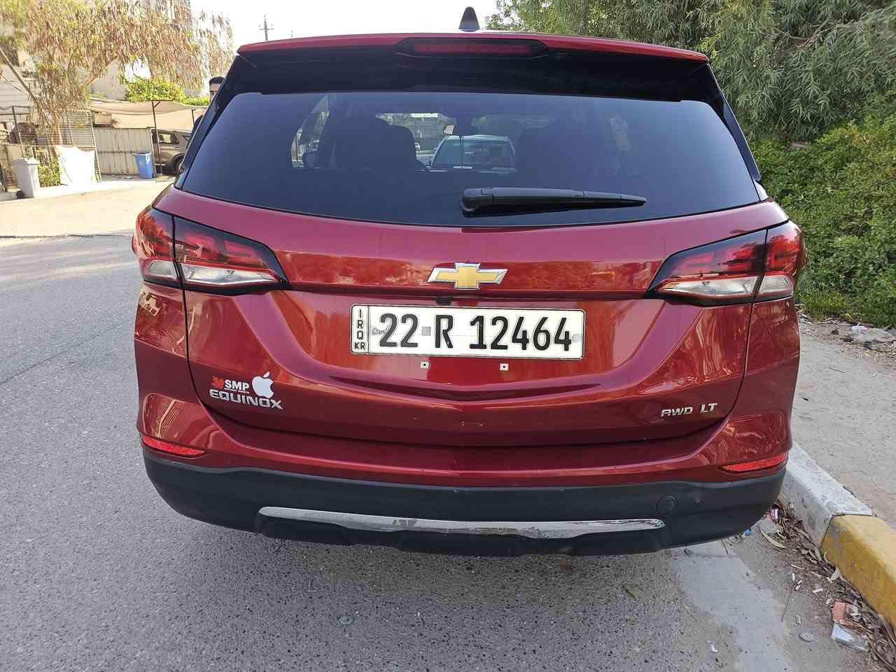 شوفرليت كوينكس موديل (2023) LT
نظيفه جدا حتى كتلوكات شركه 
 مواصفات رقم اربيل
عداد المسافة (27) mi
محركها 4 سلندر 1500 تيربو
. لد أمامي خلفي
.كامراه
.شاشه كبيرة
. كشنات مخمل
. كشنات تدفئة 
. تبريد خلفي
. جام اوتو
. رادار أمامي
. تدفئة بالستيرن
. كشن كهربائي 
. تشغيل عن بعد
. جي بي اس خريطة
. مثبت سرعة
. استيرن جلد بلادي
. عدد مضاعف .سماعات.
. هاند ابريك بصمة
. ويل حجم 19 

السعر ١٦٣ 

للاتصال : ***********
