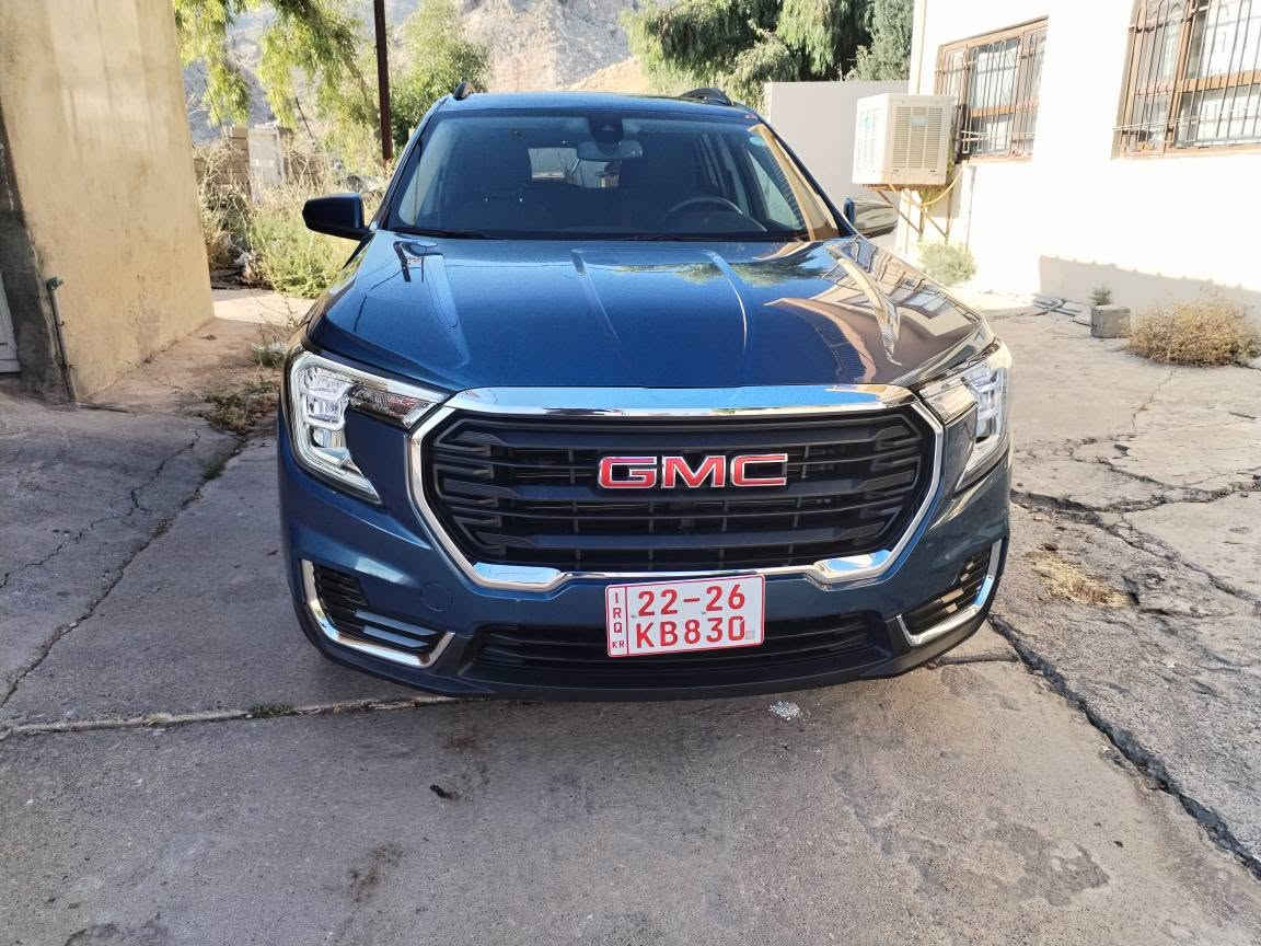 Gmc Terraain 
ژماره ته له فون ***********
موديل 2024
موصفات SLE /AWD
سياره بيش ئو باش كه به سه 
سياره بي ايرباكه 
به ردي گزورزي به شه رت 
رادار به شه رت. 
هه موو تشتي به شه رت 
ژمارا كاتي
سعري. سيارا 128او مجال 
سياره زور خاوينه
مالي دوسته أربيل, العراق
