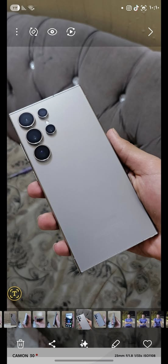 سلام عليكم

دبل سیم

S24 ultra 256g

موبایل شرط شخط ما بيها اخو جديد ضمان شركة جبال معروفة ضمانها بيها تبدیل شاشة وبطارية مجاني بعدها داخل ضمان

جهاز ما مفتوح تفحصها وين ما تريد جهاز تقريبا صارلي ٥ شهر من اشتريتها جهاز وياها كفرین و عدسات ياقوت الاصلي

مكاني كركوك لا يوجد لدينا توم توصيل جهاز غراضه کامل ملحقاتها وياه

سعر 920 وبي مجال شراي يتصل او يراسل واتساب ***********

شباب كلمن و رزقها اذا ما عجبك المنشور اعبرها تحياتي للجميع
