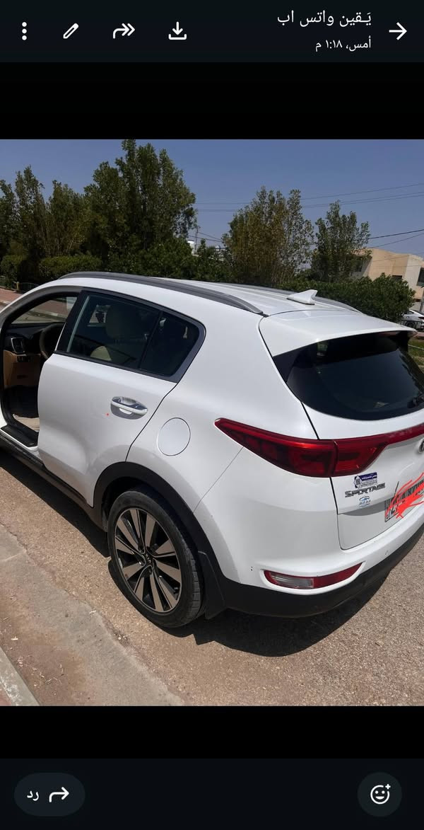 سبورتج خليجي 2018 جوه سعر السوك
مري شفط اشاير بالمري 
حساس خلفي
كامره
ويل 19
كشنات جلد
ماشيه 137000
سنوية 2028
محرك مكفول وما مفتوح 
كير مكفول 
السياره جاهزه من كهربائيات و ميكانيك

السياره مابيهه اي صبغ او تبديل
مكينة كير مكفولات بشرط
سياره حيل حلوة ونظيفة 
ماتحتاج مصرف جاهزة من كلشي
السعر 187 وبيهه مجال
مكان السياره كوت

رقم صاحب سياره
***********  الشراي فقط يتصل
