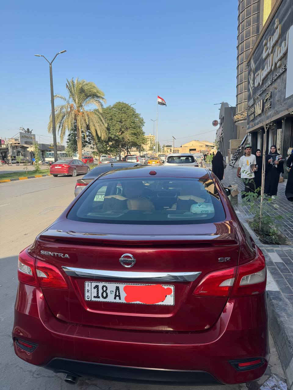 سياره نيسان سنترا ١٨ امريكي مواصفات SR لون ماروني 
محرك 1800
جاهزه لسياره رقم بابل  جديد وسنويه جديده وهزه جديده باسمي
مكاني بلحله
*********** حلة, بابل
