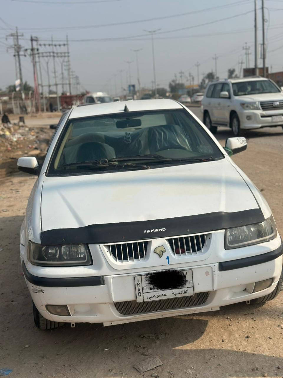 سلام عليكم
سمند للبيع موديل 2010 رقم قادسية
سيارة حلوة ونضيفة 
مكفولة من ضربة والتبديل فقط صبغ بسيط باب سايق 
مكينة لا تبخير ولا تنقيص 
كهربائيات كلهة شغالع 
تخم تاير جديد قبل سبوع شاده 
صدر أمامي خلفي نضيف %90
السيارة تحويل ثاني يوم 
سنوية ساقطة ب ٢٠٢٤

السعر ٣٥ وبيه مجال 

للاستفسار ***********
