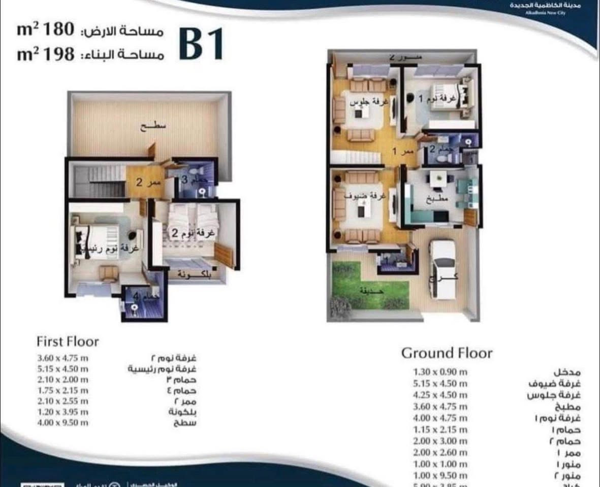 🏡 بيت للبيع – مجمع بوابة الكاظمية
📍 الزون الأول – موقع مميز قريب المدارس والخدمات
🔹 أرض 180 م² | بناء 198 م²
🔹 3 غرف نوم (واحدة سويت)، 4 حمامات، صالة، مطبخ، غرفة ضيوف
🔹 حديقة أمامية + كراج سيارة + 2 منور
💰 385 مليون د.ع – مع سبالت عدد(3) ..
للاستفسار :***********
