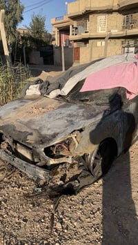 عدي سوناتا ٢٠١٢ وارد امريكي فول رقم بغداد باسمي   تعرضت لحرق الله يجفي...