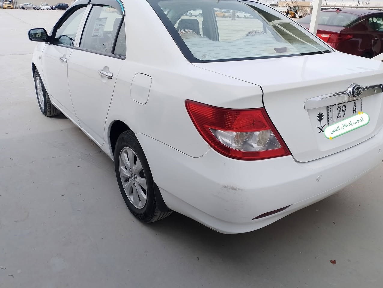 بي واي دي 2013واسط
مشروع وطني
رقم انكليزي
حداديه جديده
تدفئه تبريد
بيهه صبغ اهلا لات فقط
السعر 59 مجال بسيط حك الجيه
العنوان واسط الكوت المركز ***********
