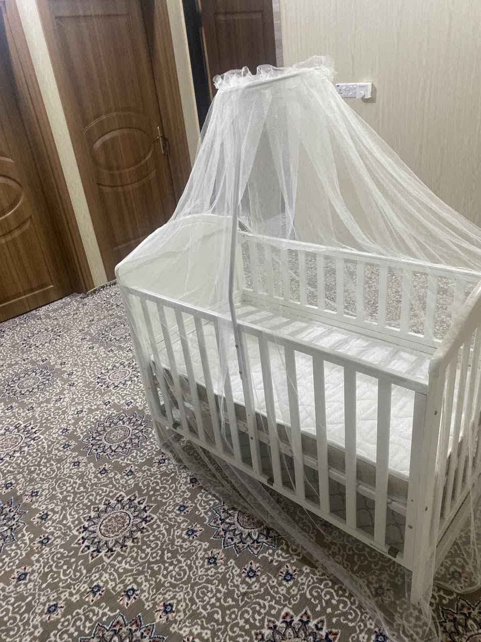 ئەم جۆلانێیە بۆ فرۆشتن 125 cm درێژە و cm70 پانە ، دۆشەکی خۆی لەگەڵە ، کەژاوەی لەگەڵە ، ئەوروپیە مارکەی sweet bb ، بۆپاڵ سیسەم ئەبێ و تا 6 ساڵ بۆی ئەبێ  
زۆر زۆرتازەیە دو دانەیە دانەیەکیان هەر بەکارنەهاتوە
خاوەنەکەی دانەی 250 هەزاری پێداوە 
ئێستا دانەی سعری کۆتای 80 هەزارە 
لە قەڵادزێیە و گەیاندنیش هەیە بۆ هەمو شوێنێک 
هەرکەس ویستی مەسج بکا ژمارەی خاوەنەکەی ئەیەمێ السليمانية, العراق


**إذا كنت صاحب هذا الإعلان وتريد حذفه لأي سبب، رجاءا أرسل رسالة إلى الدعم الفني**