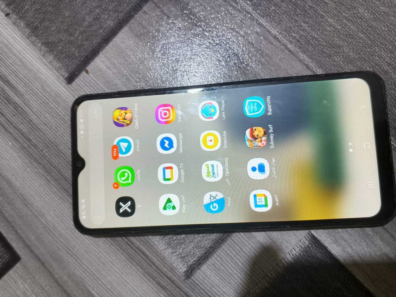 السلام عليكم جهاز سامسونج A04S ذاكره 64 كيكه نظافه 100\100 مبدل شاشه اصليه وكاله شرط جهاز مكفول من كلشي حاله حال الجديد بدون ملحقات فقط جهاز شحن فول بطاريته 5000 اتصال تكنيك صوت كله فول شاشته تحديث 90 هيرتز المعالجSamsung Exynos 850 للمراوس او للبيع شعندك نزل


**إذا كنت صاحب هذا الإعلان وتريد حذفه لأي سبب، رجاءا أرسل رسالة إلى الدعم الفني**