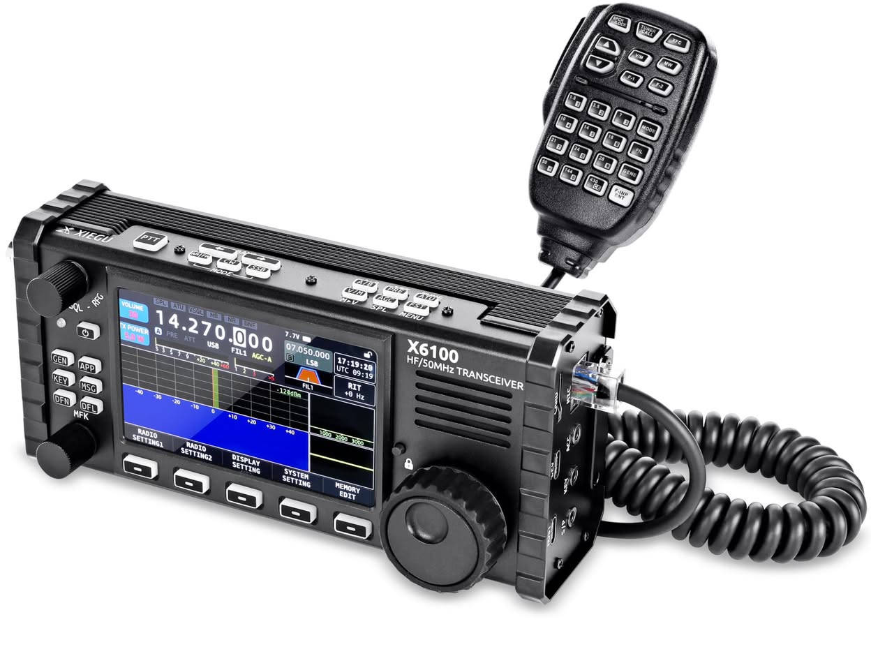 متوفر راديو .. ( SDR Xiegu X6100 ) .. ⚡️
جهاز Xiegu X6100 هو جهاز لاسلكي محمول متكامل (Transceiver) يعمل بنظام الراديو المعرّف برمجياً (SDR)، وهو مصمم خصيصاً لهواة اللاسلكي الذين يفضلون الاتصالات الميدانية والرحلات (QRP).

المواصفات الأساسية .. 

الباندات (النطاقات) التي يدعمها الإرسال
يغطي الجهاز الباندات التالية بالتفصيل:

باند 160 متر: (1.800 ~ 2.000 ميجاهرتز)
باند 80 متر: (3.500 ~ 4.000 ميجاهرتز)
باند 60 متر: (5.3515 ~ 5.3665 ميجاهرتز)
باند 40 متر: (7.000 ~ 7.300 ميجاهرتز)
باند 30 متر: (10.100 ~ 10.150 ميجاهرتز)
باند 20 متر: (14.000 ~ 14.350 ميجاهرتز)
باند 17 متر: (18.068 ~ 18.168 ميجاهرتز)
باند 15 متر: (21.000 ~ 21.450 ميجاهرتز)
باند 12 متر: (24.890 ~ 24.990 ميجاهرتز)
باند 10 متر: (28.000 ~ 29.700 ميجاهرتز)
باند 6 أمتار: (50.000 ~ 54.000 ميجاهرتز)

أنماط التشغيل الصوتية والتقليدية : 

SSB (Single Sideband)
USB (Upper Sideband)
LSB (Lower Sideband)
CW (Continuous Wave)
AM (Amplitude Modulation)
FM (Frequency Modulation)

الأنطمة والأنماط الرقمية (Digital Modes) .. 

بفضل احتوائه على بطاقة صوت داخلية ونظام تشغيل مدمج، يدعم الجهاز الاتصال بالكمبيوتر مباشرة عبر كابل USB لتشغيل الأنماط الرقمية الشهيرة مثل:
FT8 / FT4: الأنماط الأكثر شعبية حالياً للاتصالات بعيدة المدى وبطاقة منخفضة

.RTTY: نمط المبرقة الكاتبة اللاسلكية.PSK31 / PSK63: للمحادثات النصية المباشرة.WSPR: لاختبار انتشار الموجات وتغطية الهوائيات.

يحتوي على تيونر مدمج في الداخل : 

مواصفات مدمجة: يحتوي على مستقبل هوائي تلقائي (ATU) 
وبطارية ليثيوم مدمجة بسعة 3000 مللي أمبير.

اتصال لاسلكي: يدعم تقنيات الواي فاي والبلوتوث لتوصيل الفأرة، لوحة المفاتيح، أو سماعات الرأس.

يمتاز جهاز Xiegu X6100 بتصميم متين وهيكل مدمج مخصص للعمل الميداني الشاق (SOTA / POTA).

أبعاد وحجم الجهازالعرض: 
180 ملم (7.08 إنش).الارتفاع: 86 ملم (3.38 إنش).العمق: 49 ملم (1.92 إنش) [بدون احتساب الأزرار والبروز الخارجي].

الوزنالوزن الإجمالي: حوالي 880 جرام (1.94 باوند)، ويشمل هذا الوزن البطارية الداخلية ومستقبل الهوائي التلقائي (ATU)، مما يجعله خفيفاً جداً داخل حقيبة الظهر.

مواصفات الهيكل والتصميم مادة الصنع: 

الهيكل الخارجي مصنوع بالكامل من الألومنيوم الصلب والمقاوم للصدمات، مما يساعد أيضاً في تبديد حرارة الجهاز أثناء الإرسال.

الواجهة الأمامية: تحتوي على شاشة ملونة مقاس 4 بوصات بدقة 800×480 بكسل، محمية بطبقة تقاوم الخدوش الطفيفة.

المنافذ المحمية: تم توزيع المنافذ (مثل منافذ الـ USB، الهوائي، والميكروفون) على جانبي الجهاز لسهولة الوصول إليها وحمايتها أثناء وضعه بشكل عمودي أو أفقي.

السعر والتفاصيل خاص .. 
متوفر توصيل ..


**إذا كنت صاحب هذا الإعلان وتريد حذفه لأي سبب، رجاءا أرسل رسالة إلى الدعم الفني**