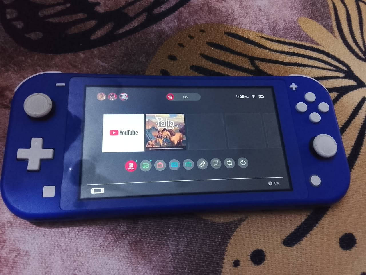 نيتندو لايت اونلاين نظيف 100% مع شاحن شريحه 32gb وحافظه  سعره 170 وبيه مجال


**إذا كنت صاحب هذا الإعلان وتريد حذفه لأي سبب، رجاءا أرسل رسالة إلى الدعم الفني**
