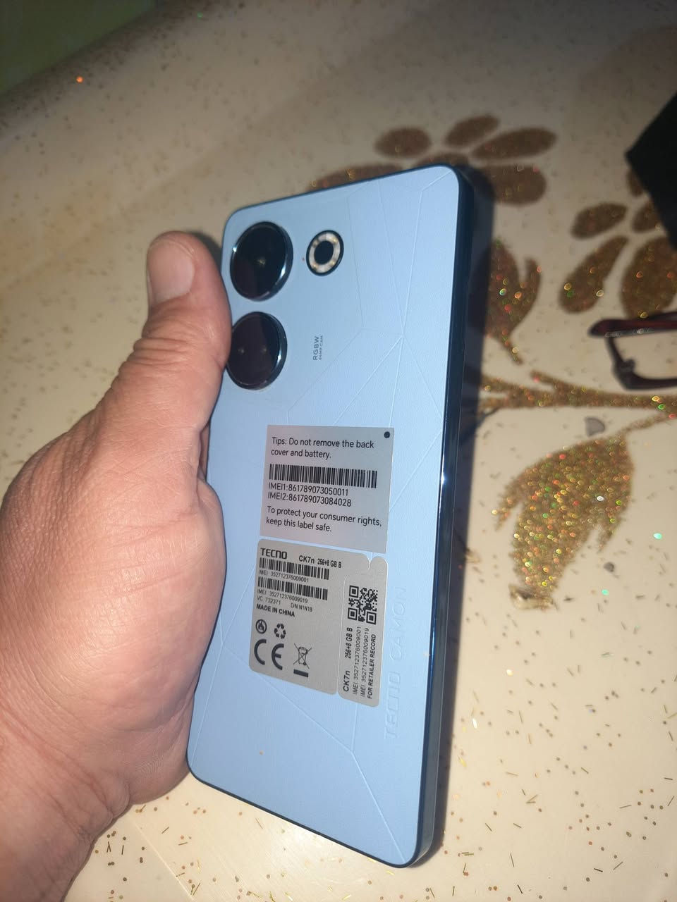 تكنو كامون ٢٠ برو ..جديد شخط مابيه..ذاكره..٢٥٦ ..ملك التصوير والالعاب..عنوان نجف حي الغري ..مراوس او بيع ..السعر ..١٨٠ مع الشكر والتقدير والاحترام..


**إذا كنت صاحب هذا الإعلان وتريد حذفه لأي سبب، رجاءا أرسل رسالة إلى الدعم الفني**