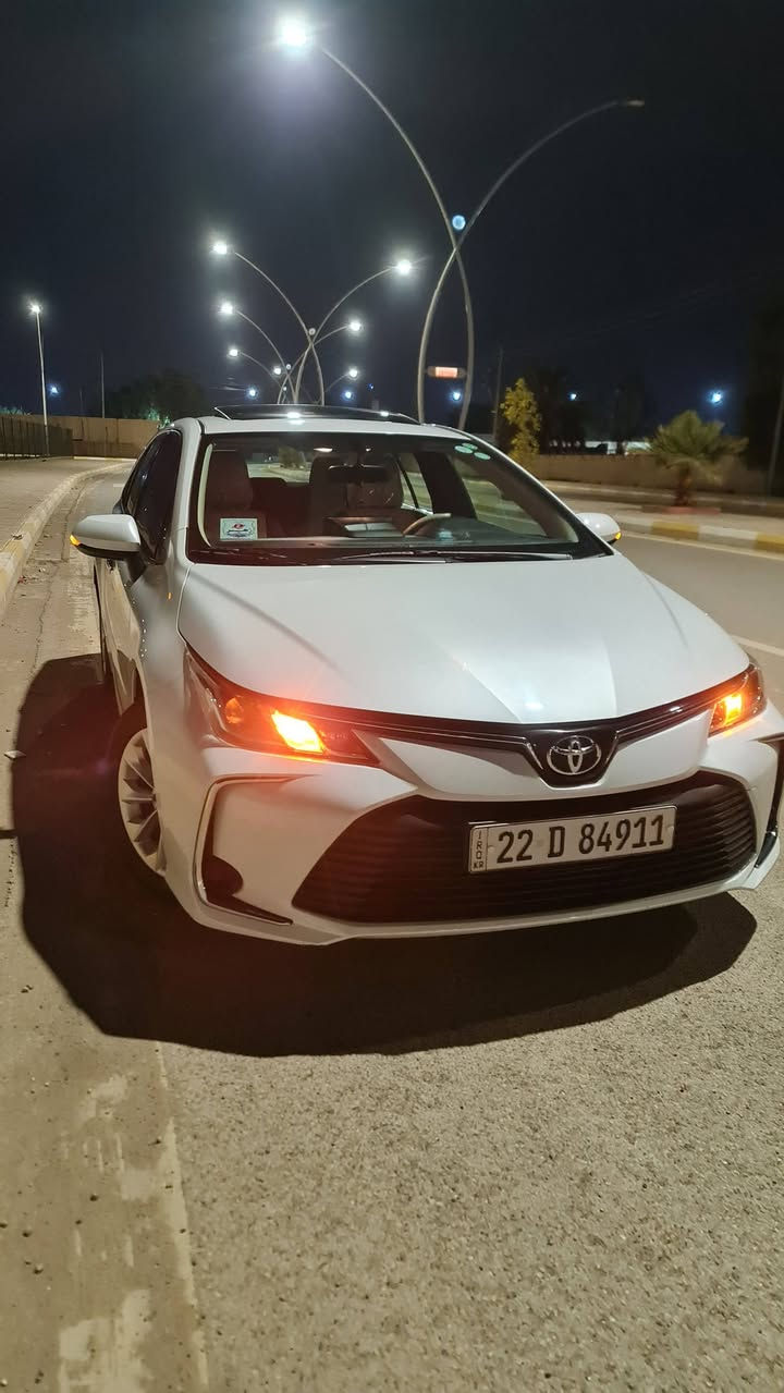 السلام عليكم
للبيع 
تويوتا كورولا خليجي 
موديل 2023 
 شركه ساز ماشية 42 وقابل للزيادة
  مكفوله من الصبغ والتبديل 
محرك 2000 شرط 
كير شرط حداديه شرط 
 * ويل كب حجم جبير
 * مراي تحكم الاكتروني اشاير بل مري.. 
 * داخل بيجي مقاعد قماش لونين.
 *بصمه سياره. مع الاسبير 
* شاشه تدعم كار شركه فول تحكم.
 * كامل تحكمات بل ستيرن.
 * 3 مودات قياده رياضي وايكو وعادي.
 *حساسات خلفية مع الكاميرا .
 *تبريد قطعتين
 * فتحة سقف.
 * مثبت سرعة
نظام مانع انزلاق 
زر توازن ضغط الاطارات 
ارضيات تويوتا بلادي فراش كامل معها
 رقم السيارة اربيل وهزة مجددة مع سنوية لغاية 2028
عنوان الانبار (الرمادي)
***********
