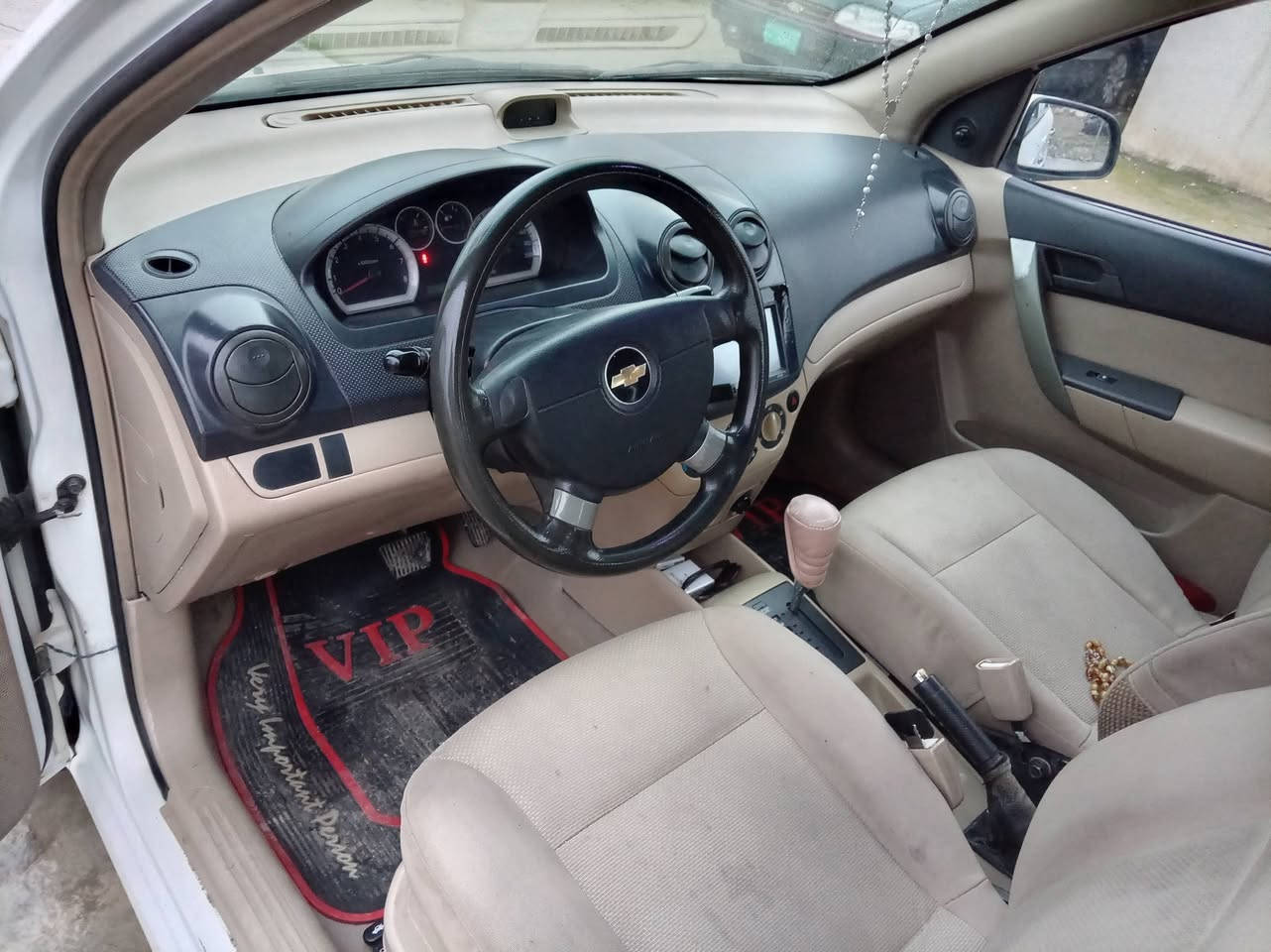 شوفرليت افيو كير اوتوماتيك موديل 2008 ابيض رقم اربيل صبغ دوسة وهلاله بدون ضربة سنوية منتهية السعر 68 ورقة هاتف *********** (  ***********
