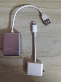 ادبتر ٤ منافذ • وصلة ايفون • توصيل