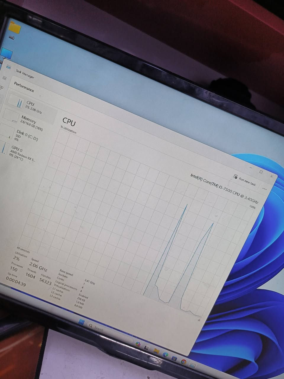 السلام عليكم
تجميعه مستعمل
I5 7500
RAM 16 GB DDR4
M.2 SSD 256 GB
RX 580 8GB
PSU 550 W FSP
CASE FSP 3FAN
السعر 460 الف
الضمام 10 يوم
متوفر توصيل
مكتب m.k للحاسبات 
بغداد العطيفية
***********
