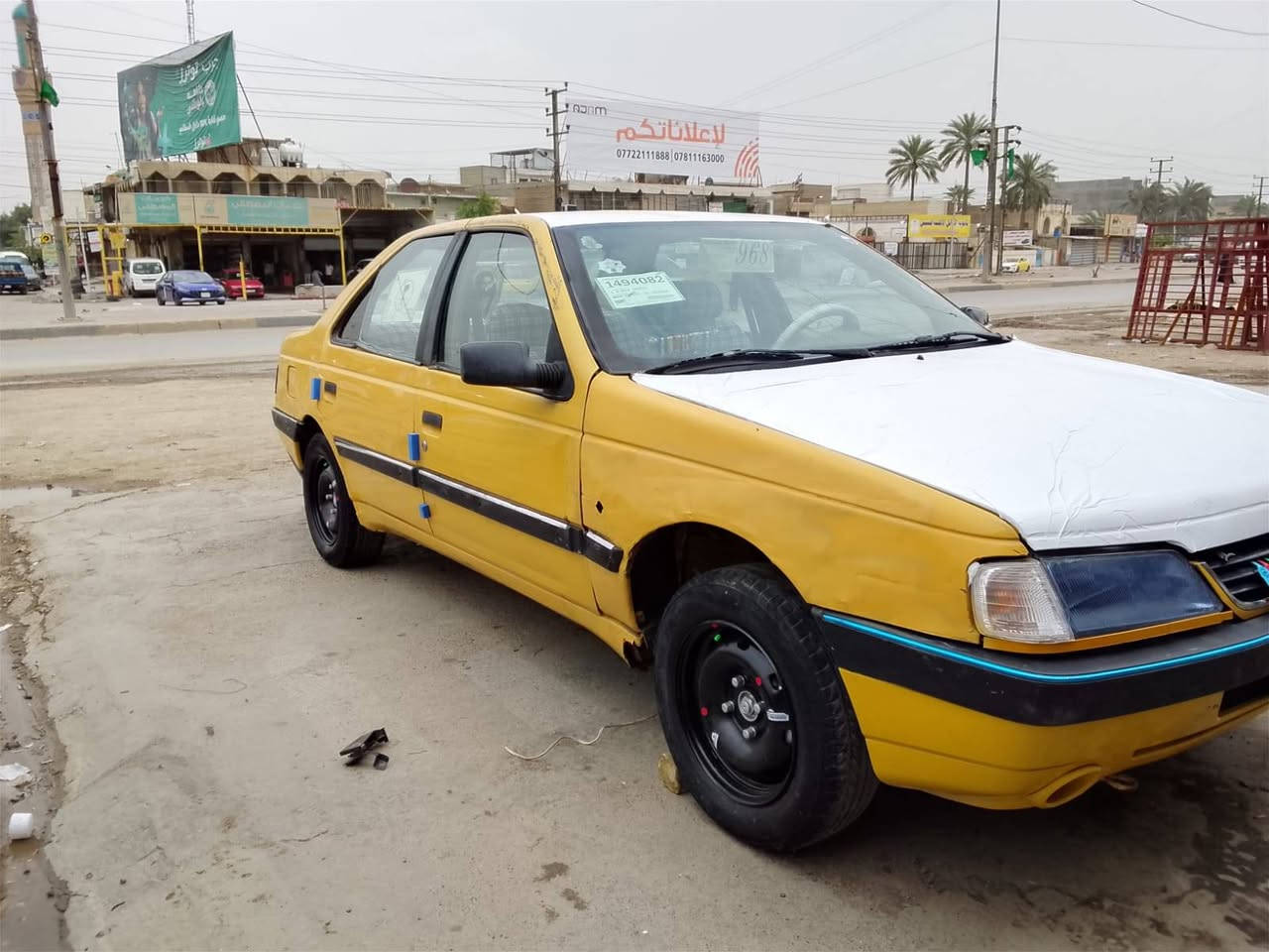 بيجو 405 
 2010 مكينة وكير كفالة 
كهربائيات كلها شغاله 
تتقفل سنتر ريموت
سنوية 2024
راعي ابو سنوية بغداد 
الرصافة بس شايل الغير مكان
اكفلك سرقة وعشاير 
سعر 15 وبيها مجال
عنوان بغداد تواصل واتساب
***********
