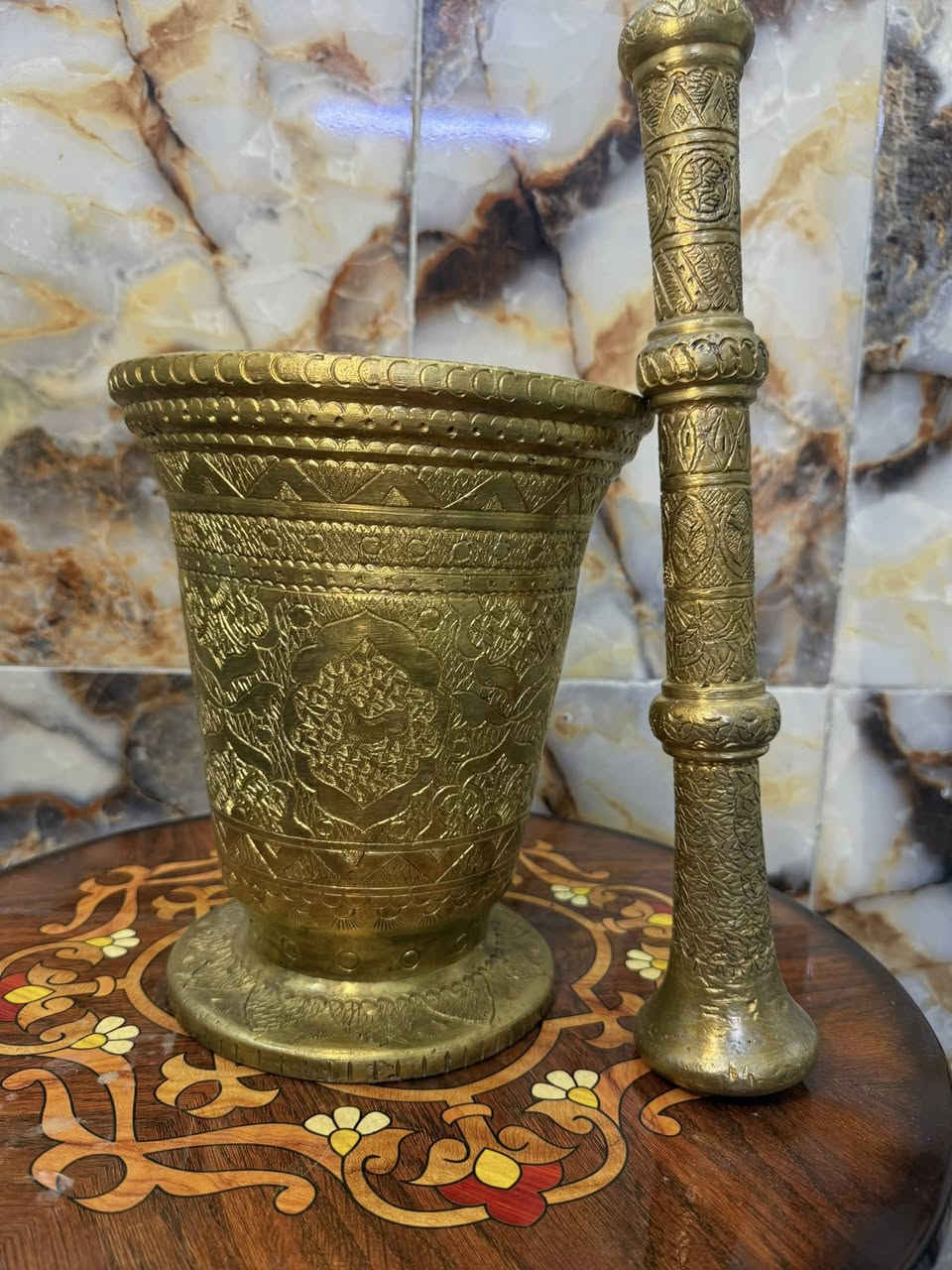 هاون بغدادي نحاس قديم قياس ٢٥ سم قياس اليده ٣٦ سم وزن ١٤ كيلو السعر خاص


**إذا كنت صاحب هذا الإعلان وتريد حذفه لأي سبب، رجاءا أرسل رسالة إلى الدعم الفني**