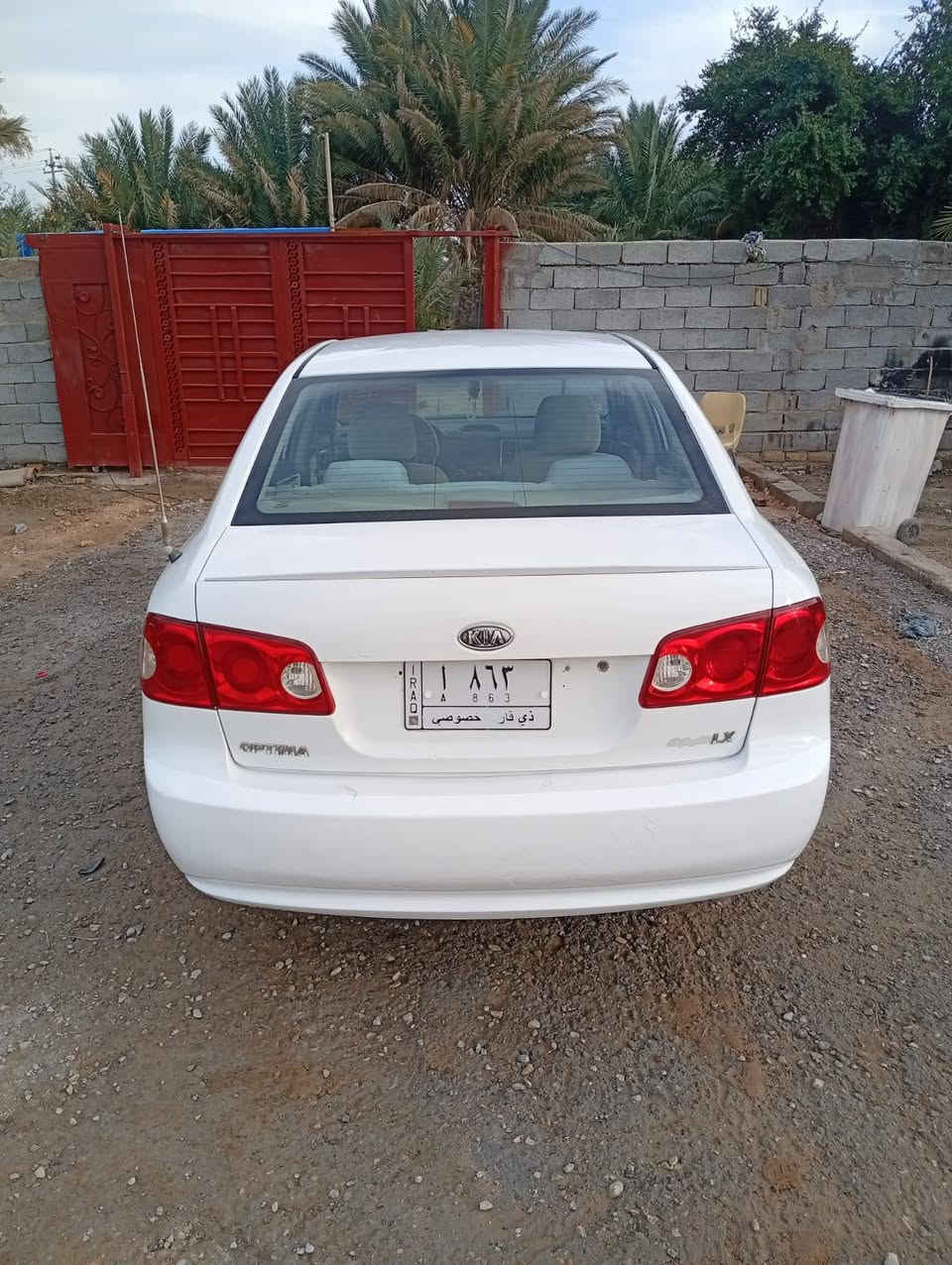 السلام عليكم كيا اوبتيما 2008 خليجي مكفوله من الضربة والتبديل مكينة 2000 دوش مكان الناصرية السعر 120 وبيه مجال 
***********
