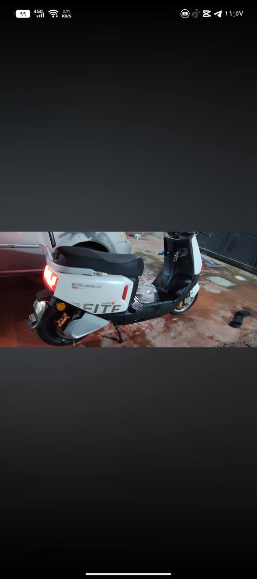 دراجه شحن 🔋⚡للبيع 6بطاريات ليثيوم سرعه 75 ملف 1500 ***********
