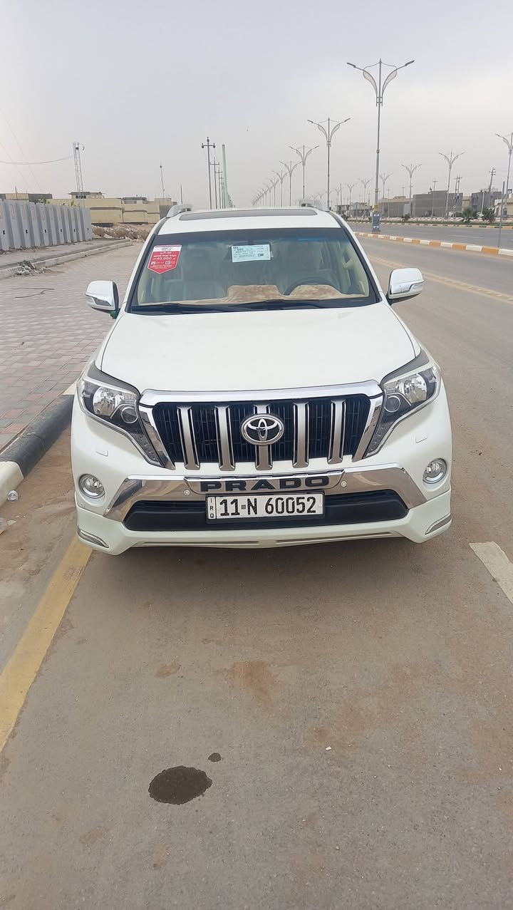 سلام عليكم
برادو 2015   VX  ساز  اصل

مكينه 4000  6 سلندر 

كراسي كهرباء فول تحكمات   مري كهرباء 

شاشه كامره حساس 

فتحه  ثلاجة زراك لايت

وبعد هواي مواصفات البرادو معروفه ال VX

رقم بغداد انكليزي الدولي الجديد 

السياره مكفوله كفاله عامه وجديده بمعنى الكلمه 

الاستفسار اكثر يرجى الاتصال الرقم 

***********
