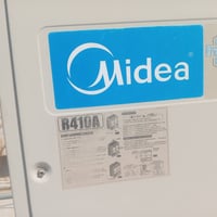 عندي منضومه تبريد مركزي شركه ميديا مستخدم قليل جدآ نضيف للبيع كامل شغا...