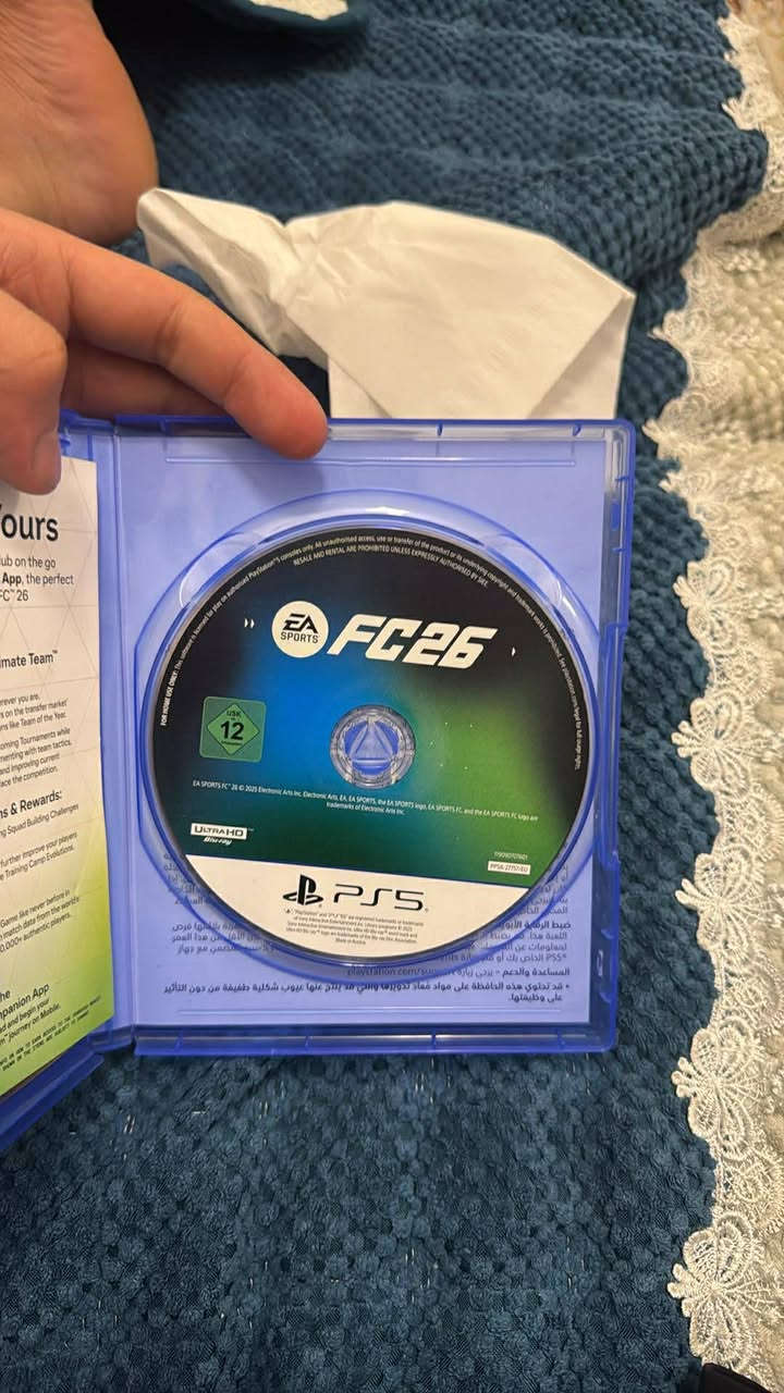 فيفا 26 بلي 5 مع حافضه بغداد ❤️ السعر 55 بيه مجال ا


**إذا كنت صاحب هذا الإعلان وتريد حذفه لأي سبب، رجاءا أرسل رسالة إلى الدعم الفني**