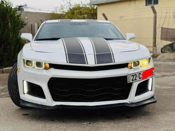 شوفرليت كمارو 2015 وارد امريكي جاهزه من كلشي محرك 6سلندر بلادي حادثها باب السكن .كير محرك تبريد اكسل كهربائيات شرط رقم اربيل الدولي كلها جديده تحويل نفس اليوم سعر98ومجال عنوان اربيل 
***********
***********
***********
شوفرليت كمارو 2015فول سبورت مه كينه 6بستن مه رغوب به شه رت بى عه يب 3بارجه بوياغ بى ناو كرتن .سنوي نوا بناو كردن به شه رت سعرى 98ومجال شوين هه ولير أربيل
