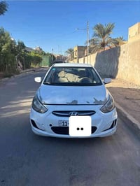 اكسنت ٢٠١٧  مكينة ١٤٠٠ خطرة وحدة السيارة عليها ادامة كامله تبريد خير م...