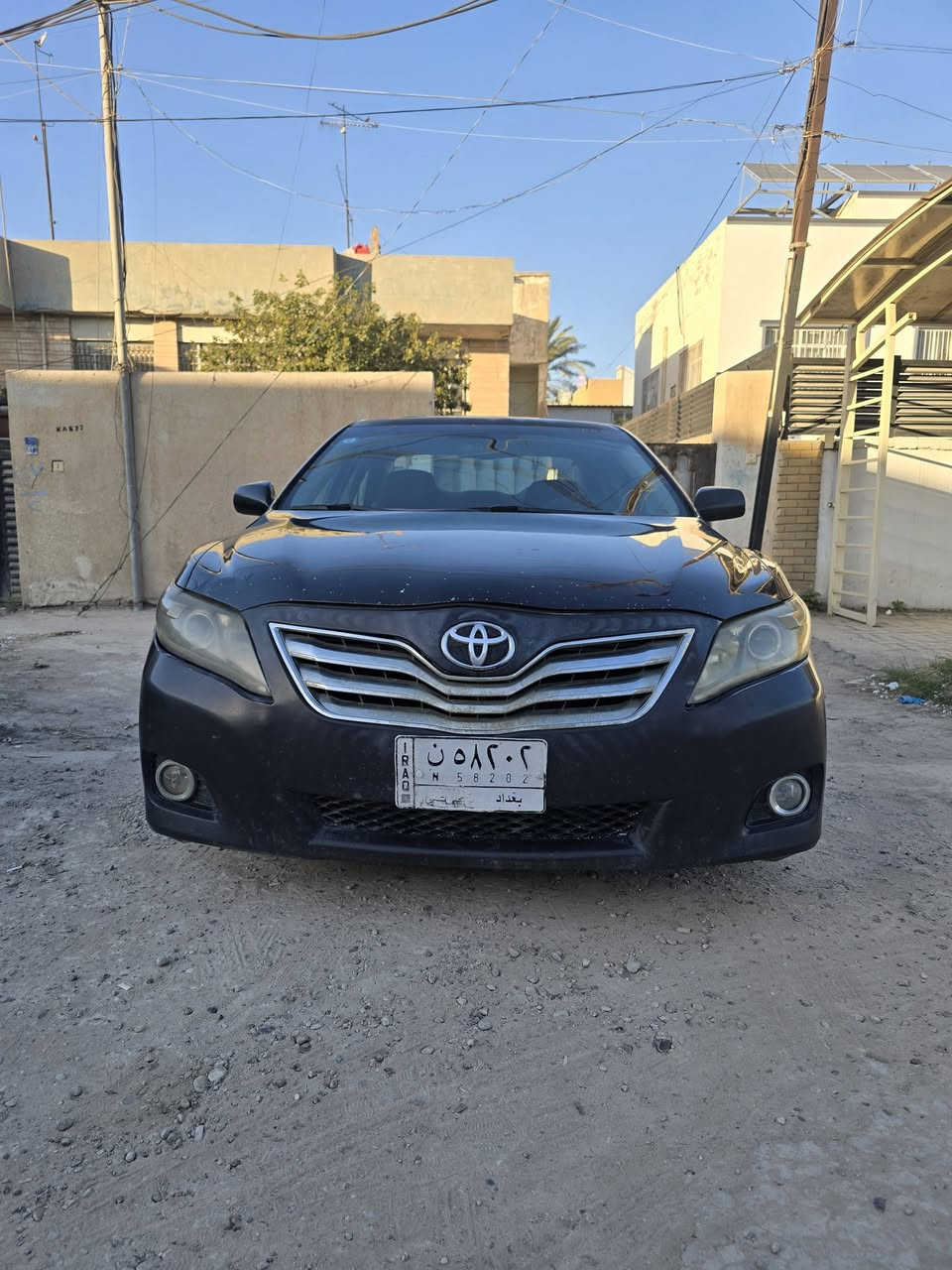 السلام عليكم
تويوتا كامري موديل ٢٠١١ 
وارد امريكي السياره se  حادثه خاملغ يمنه الخلفي 
مواصفات السياره تقريبا فول على موديله فتحه تحكمات كراسي كهرباء دبل كزوز محرك ٢٥٠٠ 
السياره جاهزه 
تبريد شغال تخم تاير جديد
فقط نقوصات بسيطه 
رقم بغداد بأسمي 
السعر ٩٥ ورقه وبيه مجال  بسيط 
للتواصل رقم تليفوني *********** وتساب موجود او اتصال
