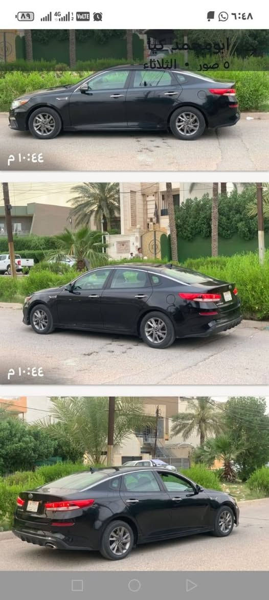 سلام عليكم 

اوبتما موديل 2020 مكفولة كير محرك تبريد ثلج منضومه جديده تخم تاير صدر كله مكفول موصفات فووووول تحكمات ورادارات من كل الجهات ماعدا بصمه وبنوراما محرك 2400  السياره اكفلها الك من كلشي غير بس هاي ضربتها جاملغ وبنيد غير هذني اني خسار تجي تشغل وتروح سياره رقم بغداد انكليزي باسمي تحويل ثاني يوم رايدها ب125 وبيها مجال مكاني بغداد الشعلة ***********
