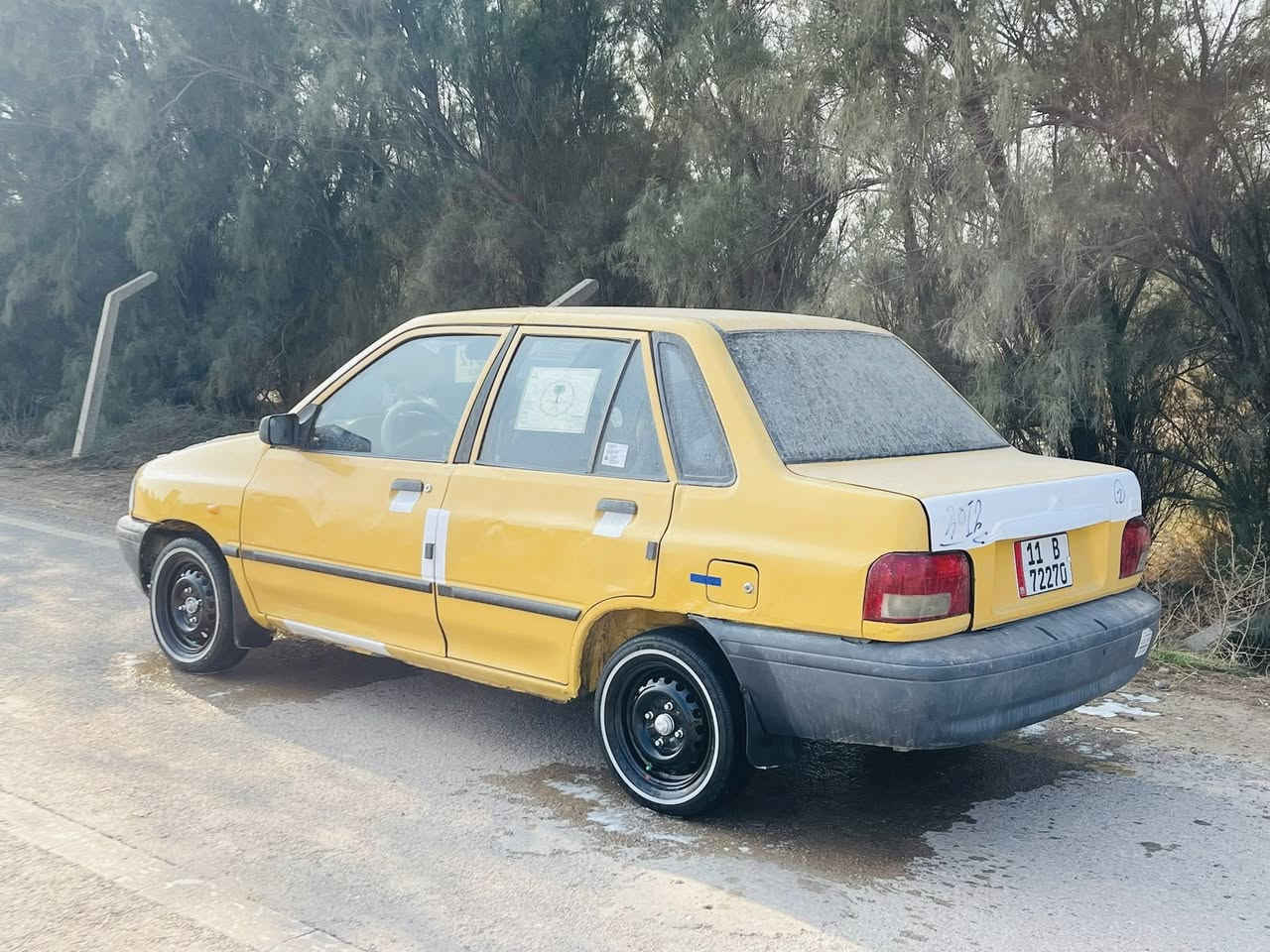 سلام عليكم🙋🏻‍♂️

للبيع سايبه 2012💛

سياره بيه جملقين صبغ لماميات ول شواصي

مصلحه لباقي كله جديد تخم تاير صدر جديد

كهربايات كير مكينه خير من الله دواخله كلش

حلوات دوشمه جديده سنويه لل31 رقم 

نكليزي بسمي السعر.  $26.   وبيه مجال

لعنوان جسر ديالى تقاطع نهروان الستفسار

***********📞☎️
