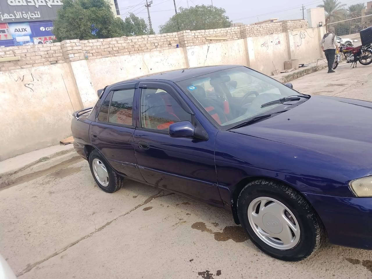 للبيع كيا سيفيا موديل 95رقم بغداد انكليزي سنوية لل27 ماناقصهة شي السيارة للاتصال ***********المكان سامراء
