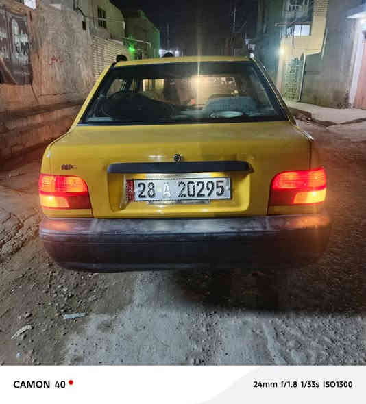 السلام عليكم.  للبيع موديل 13.                                   مارك برايد بداية صرف بي 

سعر 25 بيها مجال 

العنوان بغداد 

مصفره هيا وغرامات سياره بسمي تحويل موباشر 

واذا اكو مراوس 

راقم هاتف ***********
