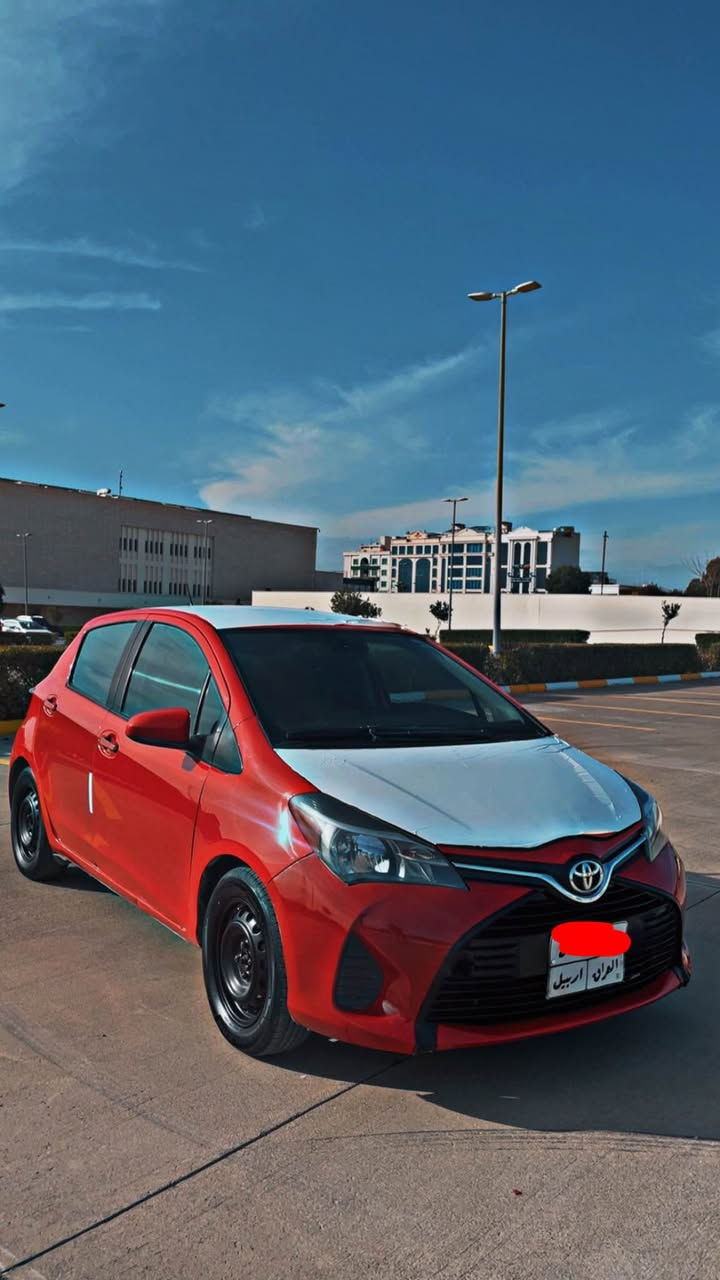 تويوتا يارس ٢٠١٦ 
يةك پارجة و دو پةلة بوياغة 
جام كارةبا
مةكينة گةورة
Abs
دژة خليسك 
شاشة
١٣٢مايل رويشتوة
كير و مةكينةو تةقةو رةقةى بةشةرت سةيارةيةكى هةتا بليى جوان و پاكة
٤٠٠$غرامةى لةسةرة 
باقى هةمووى بةشةرت 
٩٥وةرةقةو كةمةك مةجال 
*********** أربيل, العراق
