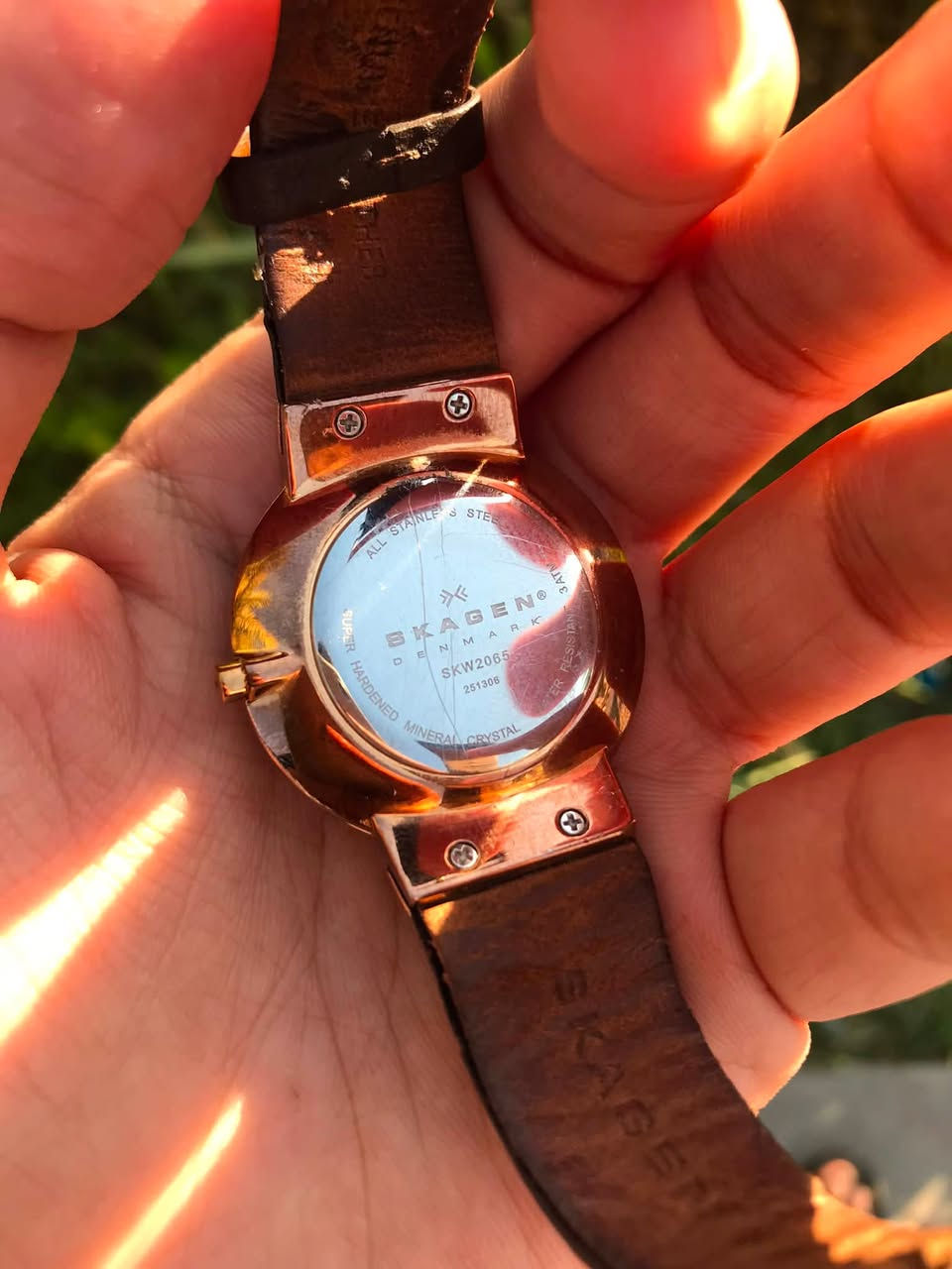 تحيه طيبه للجميع. 
سكجن// skagen 
كوارتز بطاريه دنماركي اصلي قديم 
مكينه ياباني الذهبيه 
مينا مرايه// القطر ٣٨ 
السير الاصلي // بلاديه بالكامل 
السعر ٣٥ الف // توصيل موجود


**إذا كنت صاحب هذا الإعلان وتريد حذفه لأي سبب، رجاءا أرسل رسالة إلى الدعم الفني**