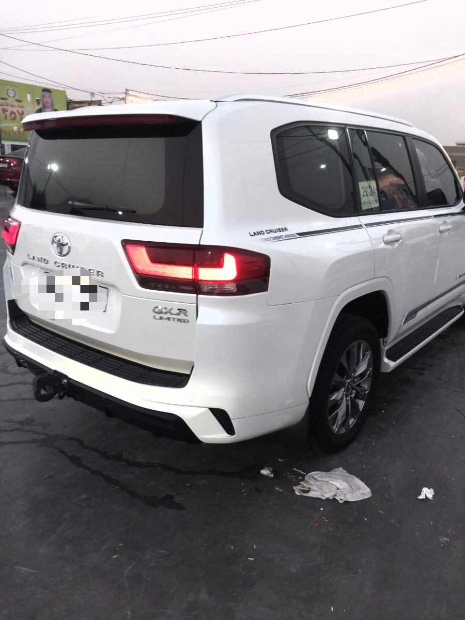 لاندكروز للبيع
موديل 2024
Gxr
لمتد ساز 
 تنفس طبيعي
اربع كامرات 
فول مواصفات 
   ماشية  53
كفاله عامه 
شاشة كبيرة لمس 
كاميرات
رقم بغداد 

كشن جلد كشن 
كاراباي بصمة 
 تشغيل عن بعد 
تحكمات ستيرن 
بلتوس اوكس
 كار بلي أوتو ستوب للتحذيرات 
تبيرد مركزي
 تحديد سرعة 
محرك 6 سلندر 
فورويل سلايد 
محرك كير واير 
بشرط مامفتوح 
سيارة حيل نظيفة 
كلشي عل بلاد جديد 
سنوية هزة كلشي جديد 
باسمي السنوية بشرط تحويل 
مابيـها دينار مصرف كامل من كل نواحي
 ***********
