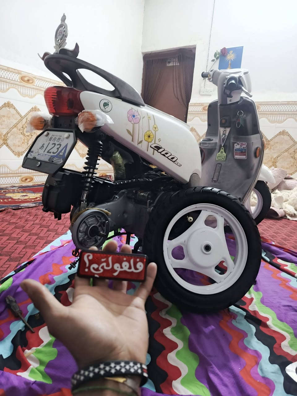 السلام عليكم شباب دراجه فله للبيع مديل 13كفاله من الزلغ ختم واحد وي المكينه دراجه اي نقص مابيه 
استفسار عل هذا الرقم ***********
الديوانيه قضاء الدغاره
