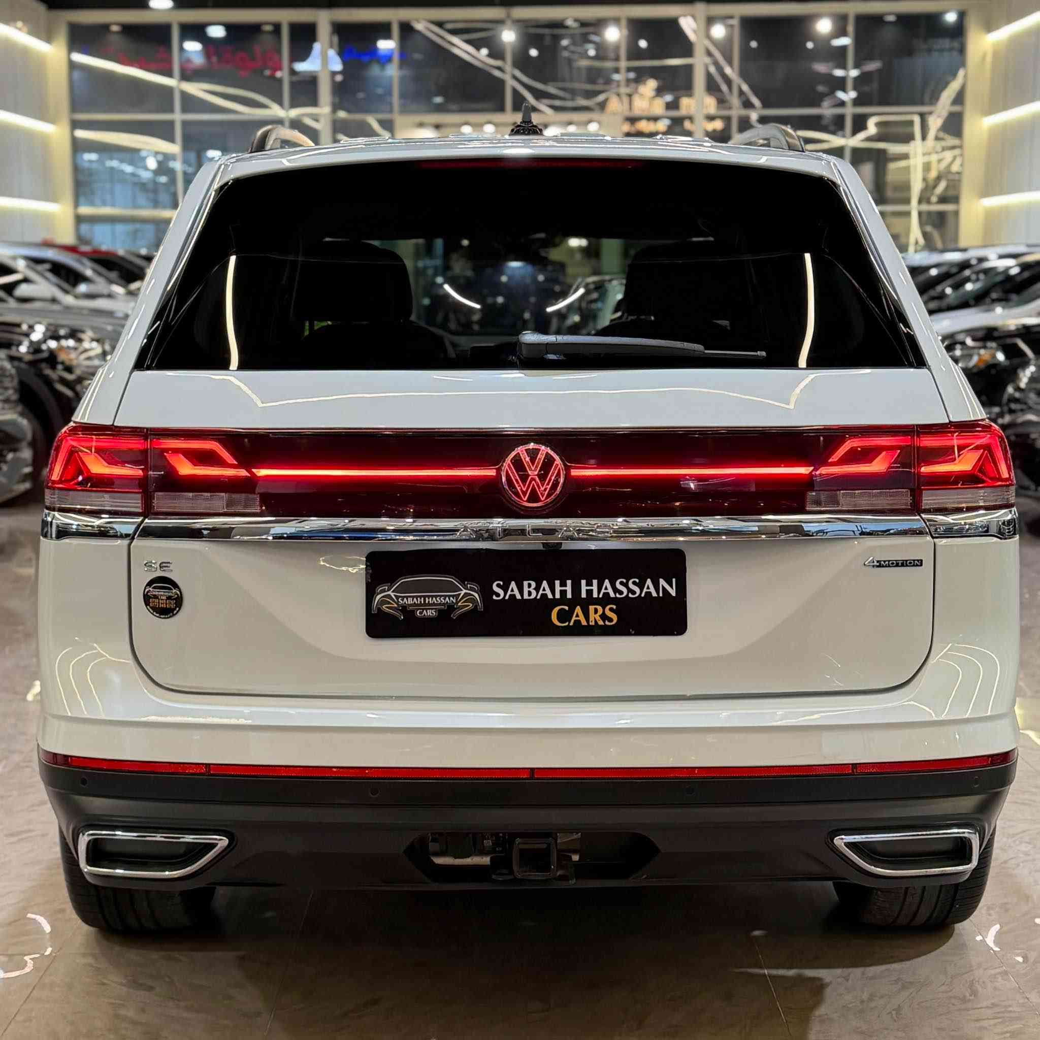Volkswagen Atlas SE 2024

عداد المسافة : 16 الف ميل
ضرر : قبق صندوق صبغ 
ارباك  سلیم💯✅ ما طاك اي ارباك
 رادیترات و بجم کلة كبس بلادي بشرط

1V2KR2CA1RC568167

المواصفات  atlas 1/1 :
سقف بانوراما
دبل اكسل 
‎بصمة تشغيل
بصمة أبواب
تشغيل عن بعد (Remote Start)
صندوق شفط كهربائي
رادار أمامي (تحديد مسار)
رادار جانبي (نقاط عمياء)
رادار خلفي (تحذير من الاصطدام)
كاميرات محيطية 360°
سستم سماعات FENDER
تحكم وضعيات القيادة Drive Modes 
اوتو بارك Auto Park
تبريد مركزي لمس
كشنات ميموري
كشنات جلد
کشن تدفئة و تبرید
هاند بريك بصمة
Android Auto 
Apple Car Play 
مانع انزلاق+ABS
شاشة كبيرة لمس
حساسات خلفية+ كاميرا 
تحكمات استيرن
اوتو ستارت Auto start 
اوتو ستوب Auto Stop 
وبقية المواصفات المعروفة
‎‏‎ سعر /34500$ 
مكان سيارة اربيل 
شارع ١٠٠ م شركة صباح حسن سليمان
‎‏‎سیارة بدون رقم تترقم شمالي
‎‏‎للاتصال والاستفسار
‎☎️کورك ***********
‎☎️اسیاسیل ***********
‎ أربيل, العراق
