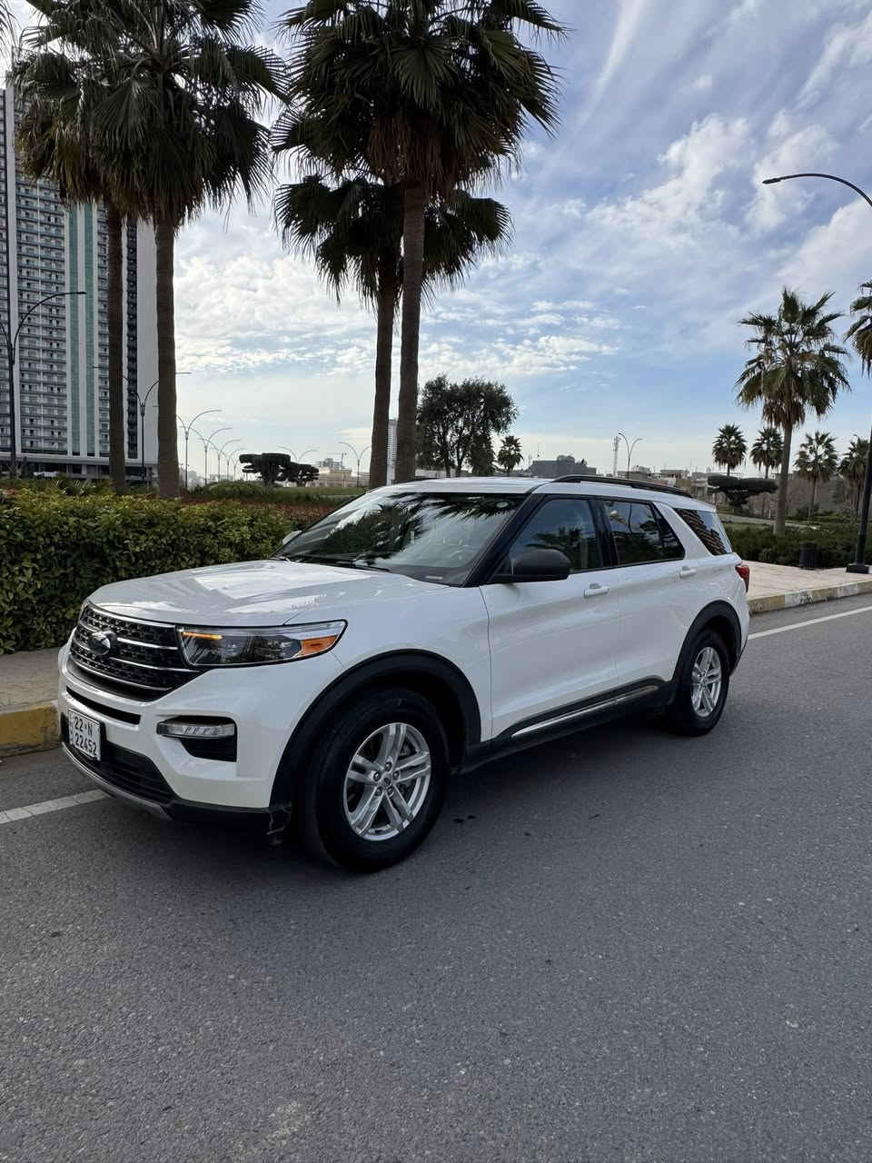 فورد اكسبلورر موديل ٢٠٢٢ مواصفات XLT محرك ٤ سلندر ٢.٣ توربو ماشي ٢٢ الف فقط تجي ٧ مقعد كشن ملكي داخيل كريمي رادار و تحكم و قيادة تدفئة كشنات وارد امريكي صور حادث موجودة بهاء بابين صبغ شبر من جنطة صور حادث موجودة مرقمة اربيل مكان اربيل شراي يتصل ملاحضه ارباك بس تكمة يمين راجع سيتم باقي كل بشرط 
سعر ٢٤٨ ورقة مجال لطيبين 
***********
***********
