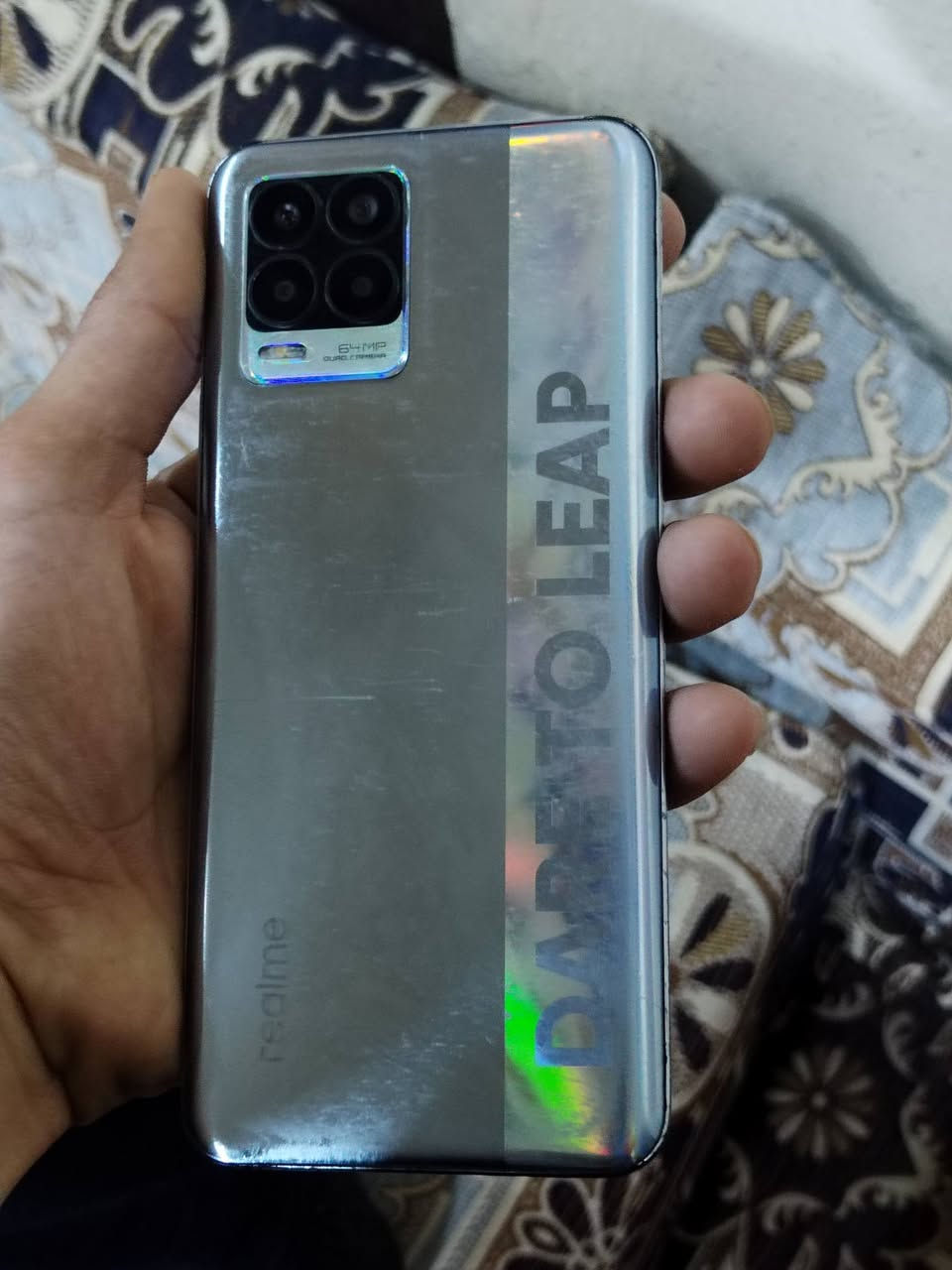 للبيع او مراوس
(ريلمي8) ( realme 8)
الذاكرة 128
العشوائية8+8=16
بوبجي يشغل60فريم 
وجيروسكوب فوول سلاسه
البطارية5000
منفذ الشحن تايـبـسـي
كامرات زلاااال 
صوت عالي ونقي 
بصمة وجهـ شغالة 
بصمة الاصبع متوقفه

مستبدل شاشة اصلية 
السعر 75 الف 
العنوان كربلاء 
شراي اتصل 
هـ***********
