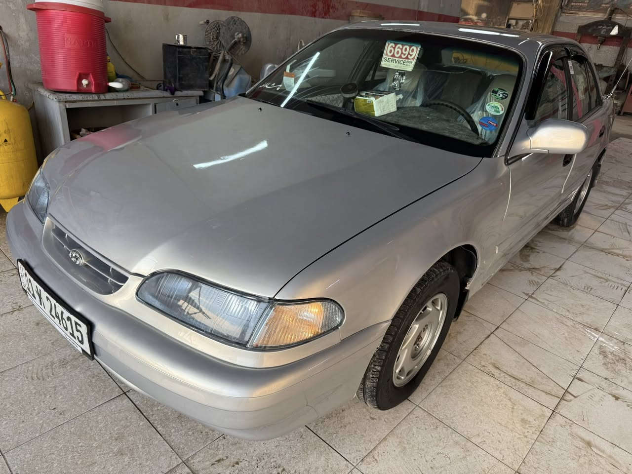 سلام عليكم سوناته تو للبيع موديل 1996 رقم بغداد سنوية لل2027 مصبوغة عام مابيه لا ضربة ولا طخة ولاخياس كير عادي مكينة حجم 2000 مفتوح كير ومكينة جدد صدر امامي خلفي جديد كهربائيات كله شغال ع البلاد سنتر لوك ريمونت تخم تاير المكان ديالى بعقوبة السعر 50 وبية مجال الرقم ***********
