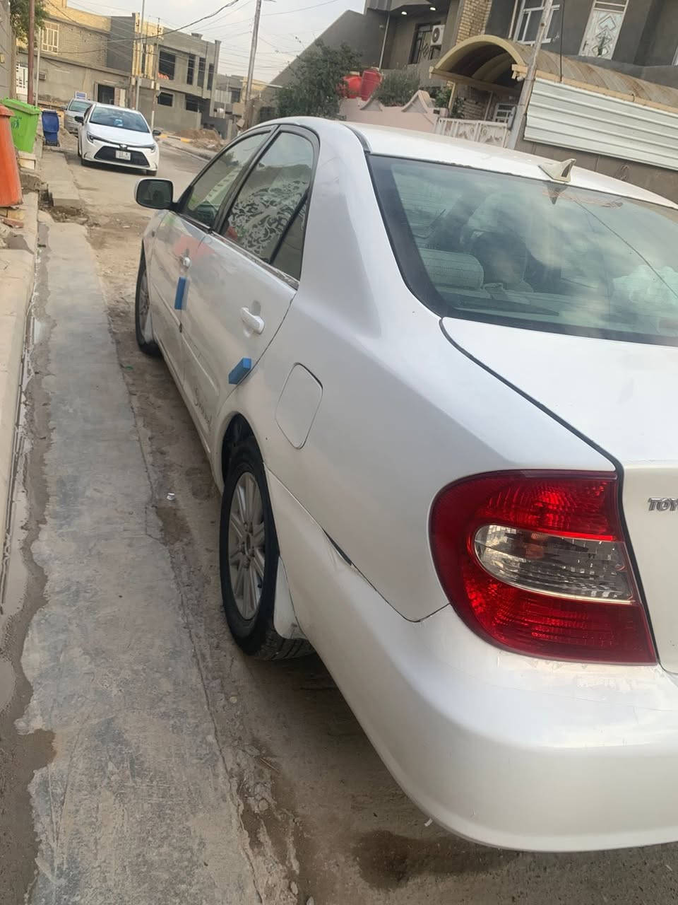 سلام عليكم 
كامري 2002 وارد أمريكي 
مكينه 2400 
السياره جاهزه من كلشي
دواخل السياره جديده بمعنى الكلام  
تخم تاير جديد 
صدر امامي خلفي جديد
كهربائيات كله مكفول 
الكير والمحرك بحاله جيده
مابيها نقص كلشي 
هزه جديده صارلها أقل من شهر 
سنويه جديده 
رقم انكليزي 
السعر ٨٣ وبيها مجال 
للاستفسار ***********
مامتواجد على الفيس
