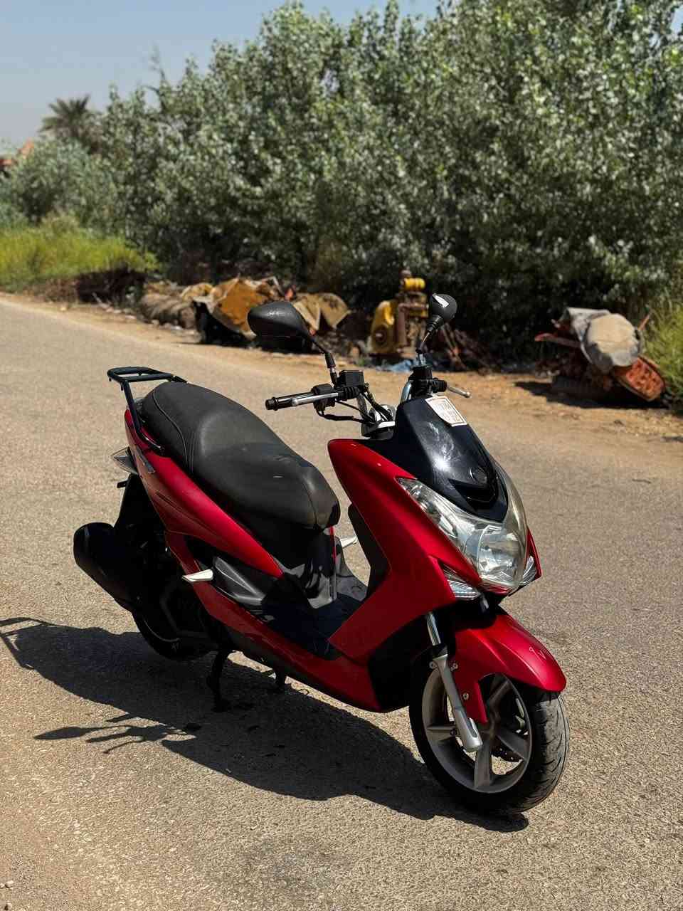 ماجسته 2018sرمبه محرك 155cc ستاند كهربائي اتصال ***********.
