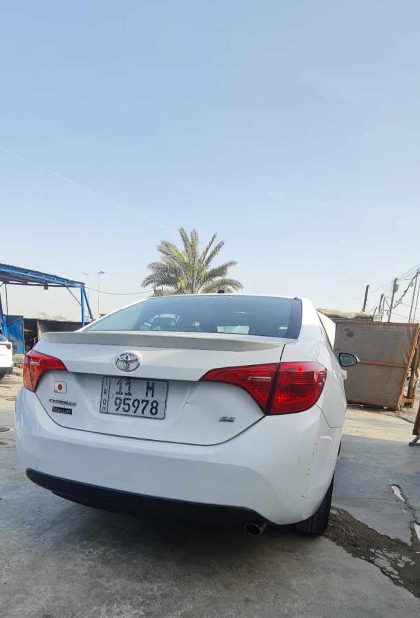 كورلا 2019 SE فول وارد أمريكي مرفق صور الحادث و السونار *********** بغداد الجديدة السعر 125 قفل
