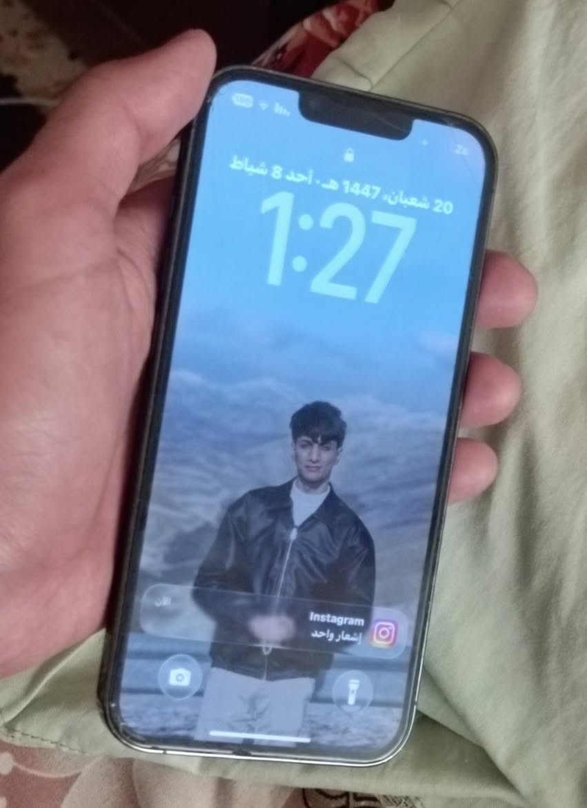 13 برو ذ 256 كلشي مانبدل بي نظافة 95‎%‎ مكاني كله مركز سعر 575,000


**إذا كنت صاحب هذا الإعلان وتريد حذفه لأي سبب، رجاءا أرسل رسالة إلى الدعم الفني**