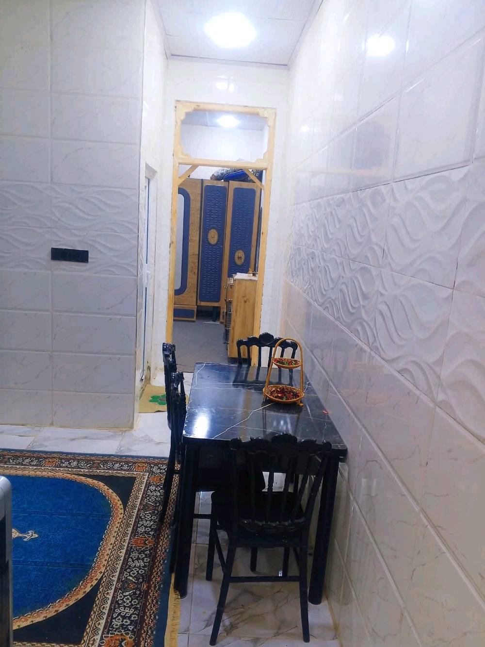 ‏(🧿بيت للبيع طابو صرف🧿)
‏✅مساحة 100 متر 
‏✅مكانه نجف مجمع بيتي مقابيل مجمع لميرات 
‏———————————————طابق واحد
‏جميع لخدمات متوفرء 
‏✅ماي كهرباء مدارس 
‏يتكون صاله ستقبال مطبخ غرفه صحيات طابوك جمهوري صب كونكريت 
‏——————————————
‏سند بسم المالك 
‏ابسعر مناسب 
‏باقي التفاصيل