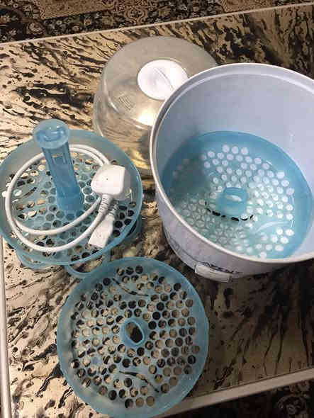 شبه الجديده اصليه قويه فلبس سعر السخان ٥٠ سعر المعقمه ٧٠ حجم كبير شيل ٦ ممات ستعمال قليل
