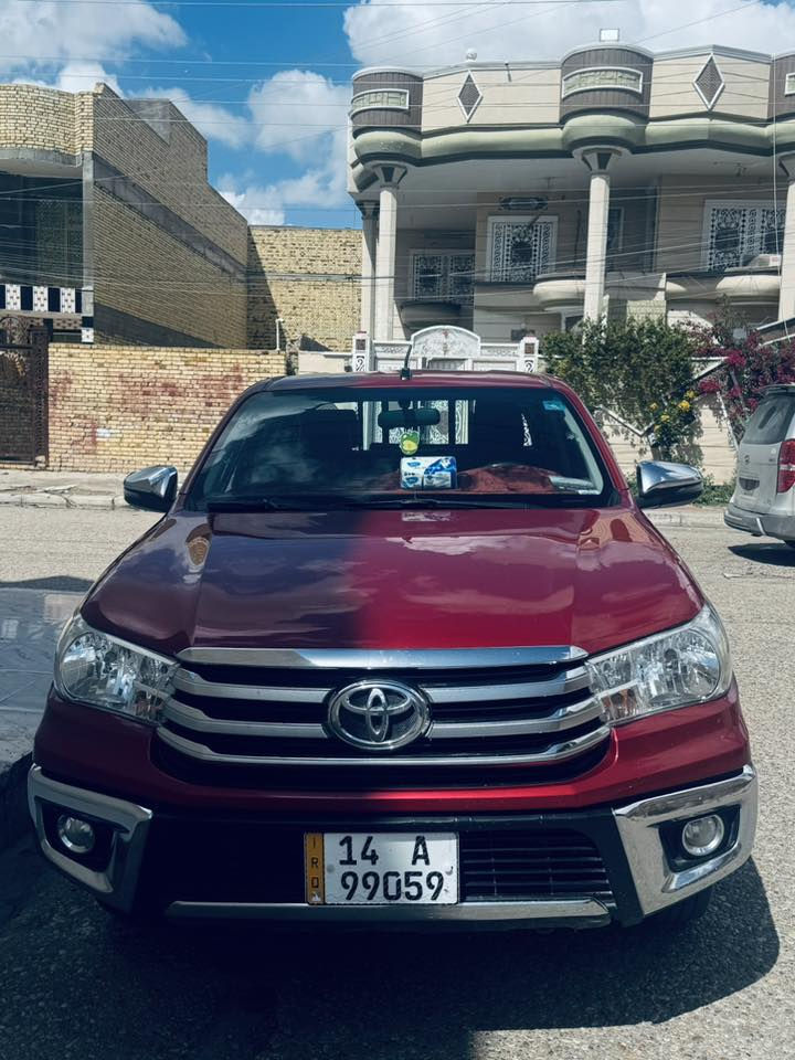 هايلوكس 2019 2w للبيع
السياره شركة ساز
لون احمر 
كير اوتماتيك
بيه صبغ جزء من الجاملغ الامامي الايمن /صبغ جزء من باب الامامي الايمن
بصره رقم جديد 
سنويه جديده لحد 2031
هاتف :*********** 
ملاحضه المداور بنفس اليوم
المكان /ميسان/المجر الكبير
