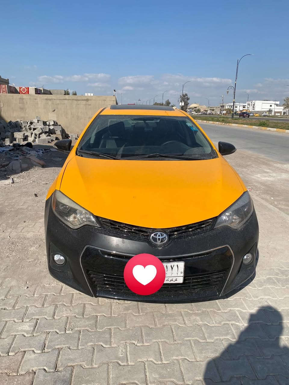 كورلا 2015 للمرواوس رقم كركوك سنوية تقرا لل29 مواصفات S سلايت وشفتات بالستيرن واشاير بالمراية ***********
